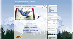 Desktop Screenshot of hiddenvalleypeacechurch.org